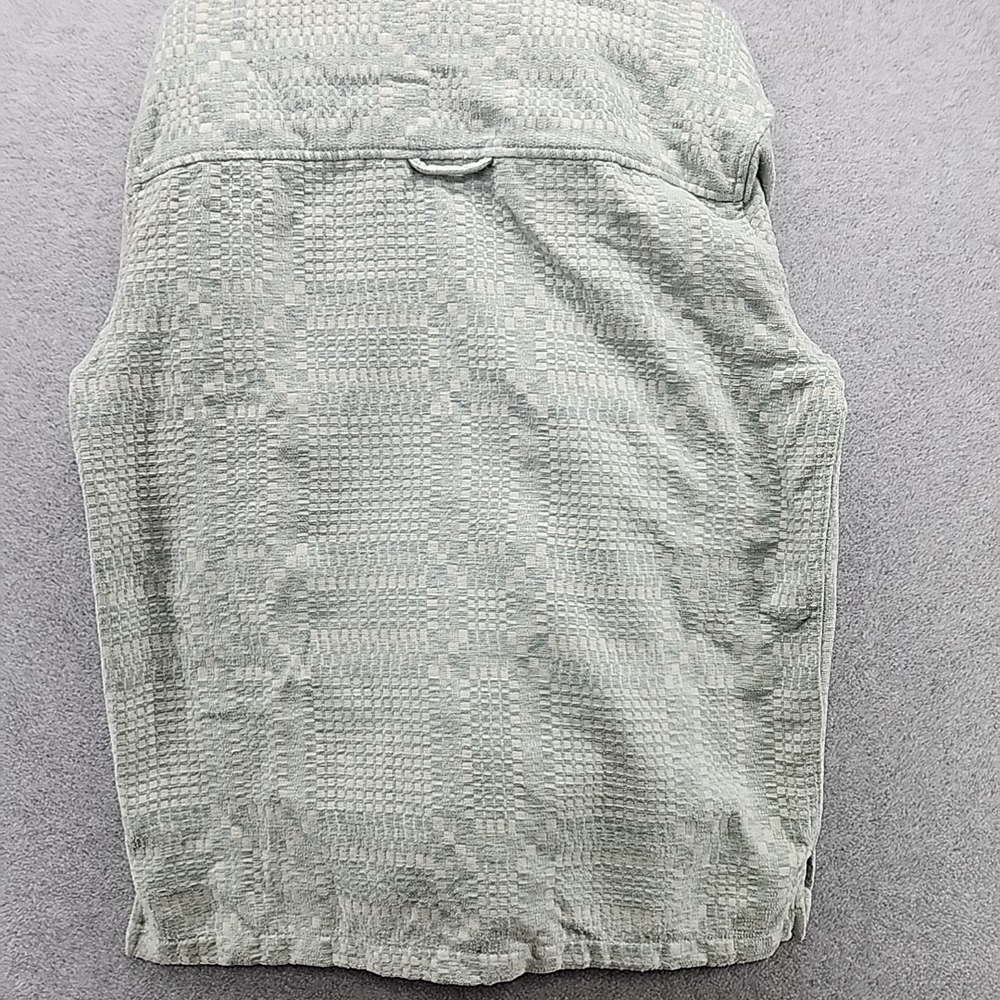 Urban Outfitters Men's  Size Small Chenille Check Over shirt  Mint - Picture 14 of 14